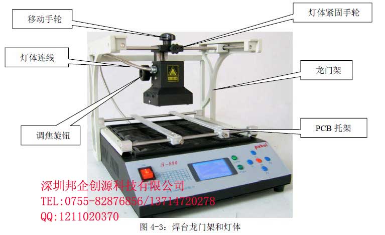 红外线BGA返修站T-890-红外线BGA返修台T-890