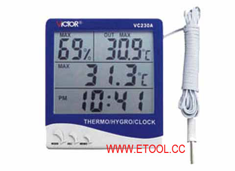 数显温湿度表-温湿度表-温湿度表VC230A	